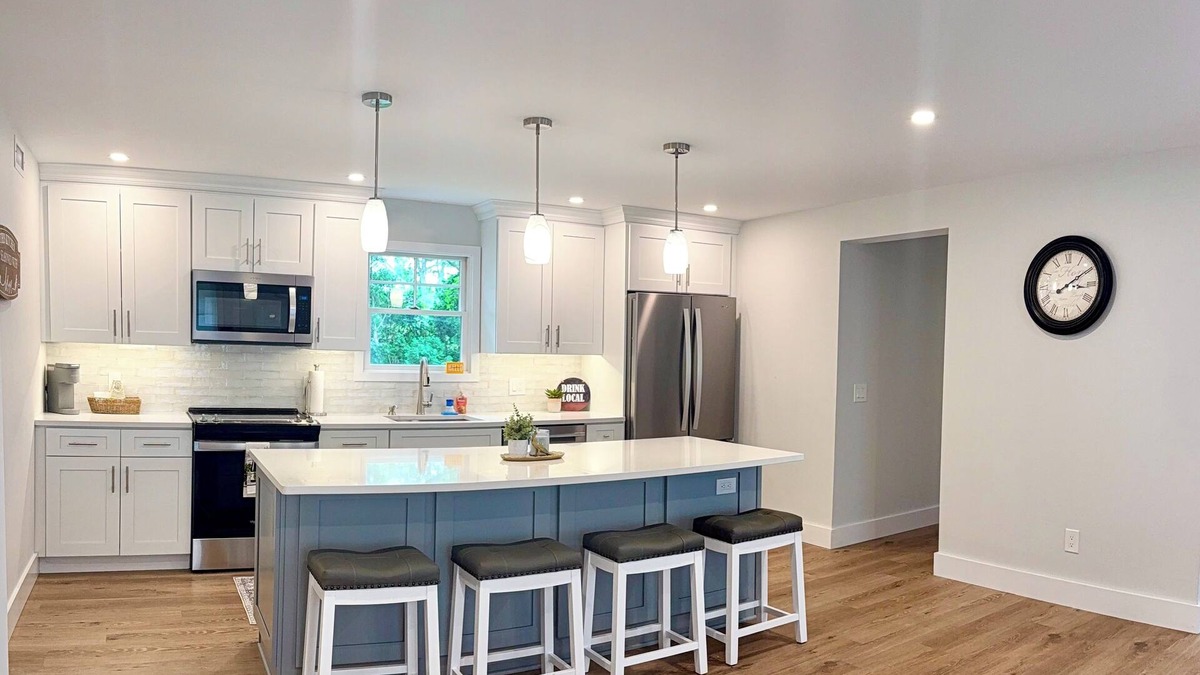 Jamesport House | Newly renovated 4-bedroom farmhouse on beautiful vineyard - Great location.