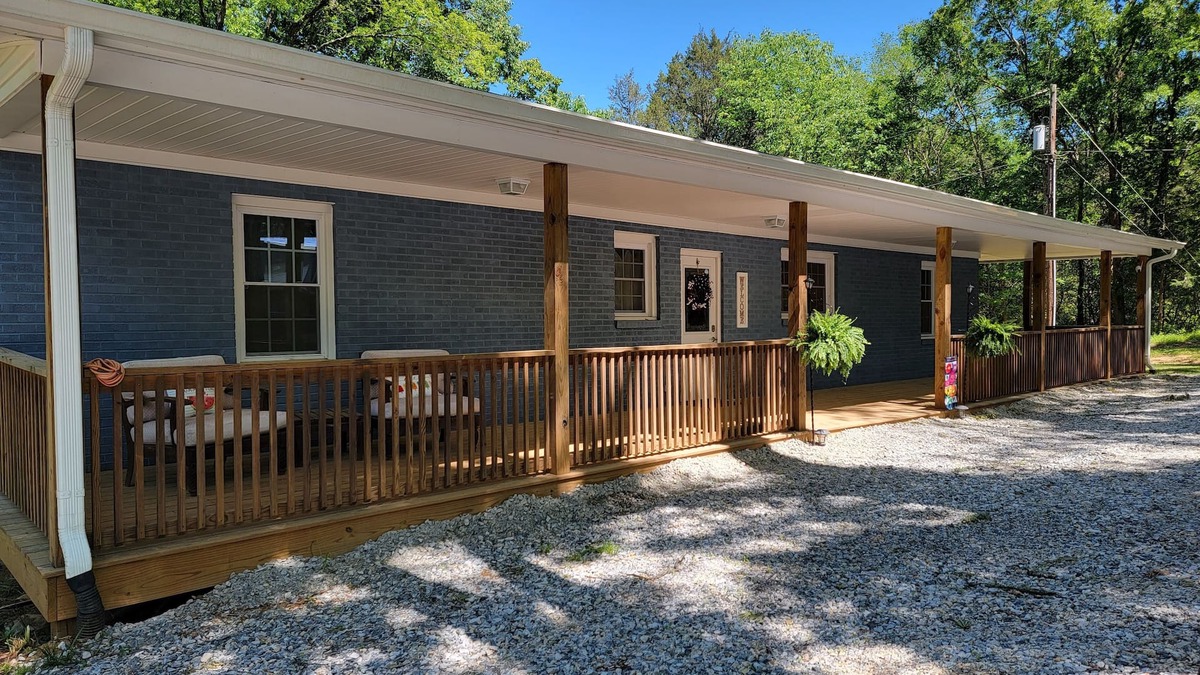 Chester House | Newly renovated, charming brick home set on 45 acres with pond and hiking trails