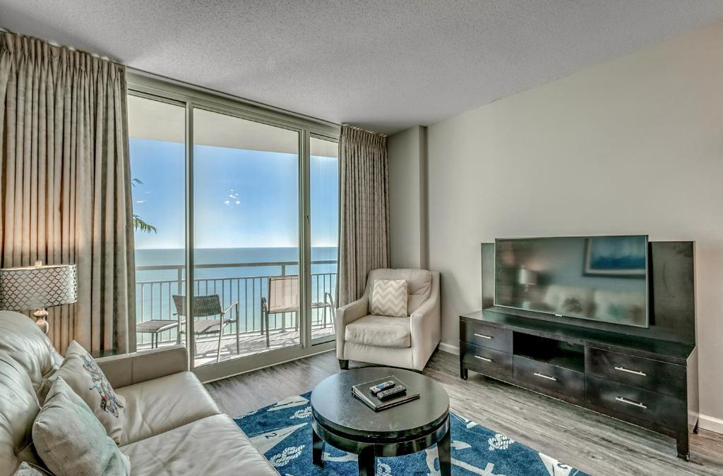 Downtown Myrtle Beach Apartment | Newly Renovated Ocean Front Condo, Modern Decor, Central MB, 20th floor