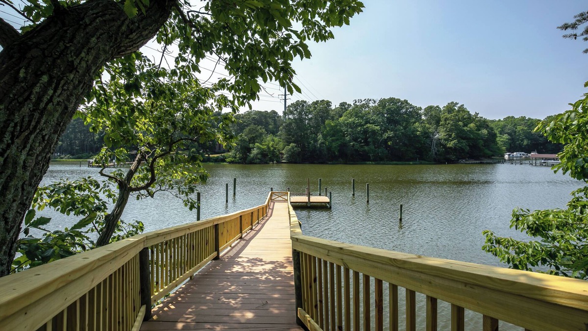 Lusby House | Newly Renovated River Retreat w/Dock and Pool