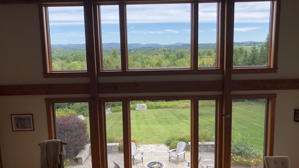 Elkins House | Newly renovated Sunapee Region Post & Beam home with expansive Mountain View’s