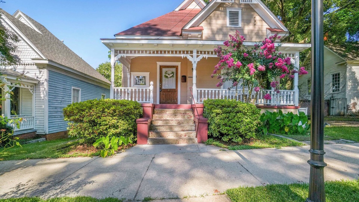 Montgomery House | Newly renovated Victorian home with beautiful features in quiet neighborhood.