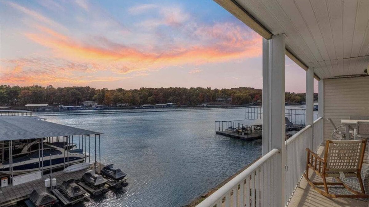 Sunrise Beach Condo | Newly Updated, Amazing Views, Boat Slip & Heated Pool