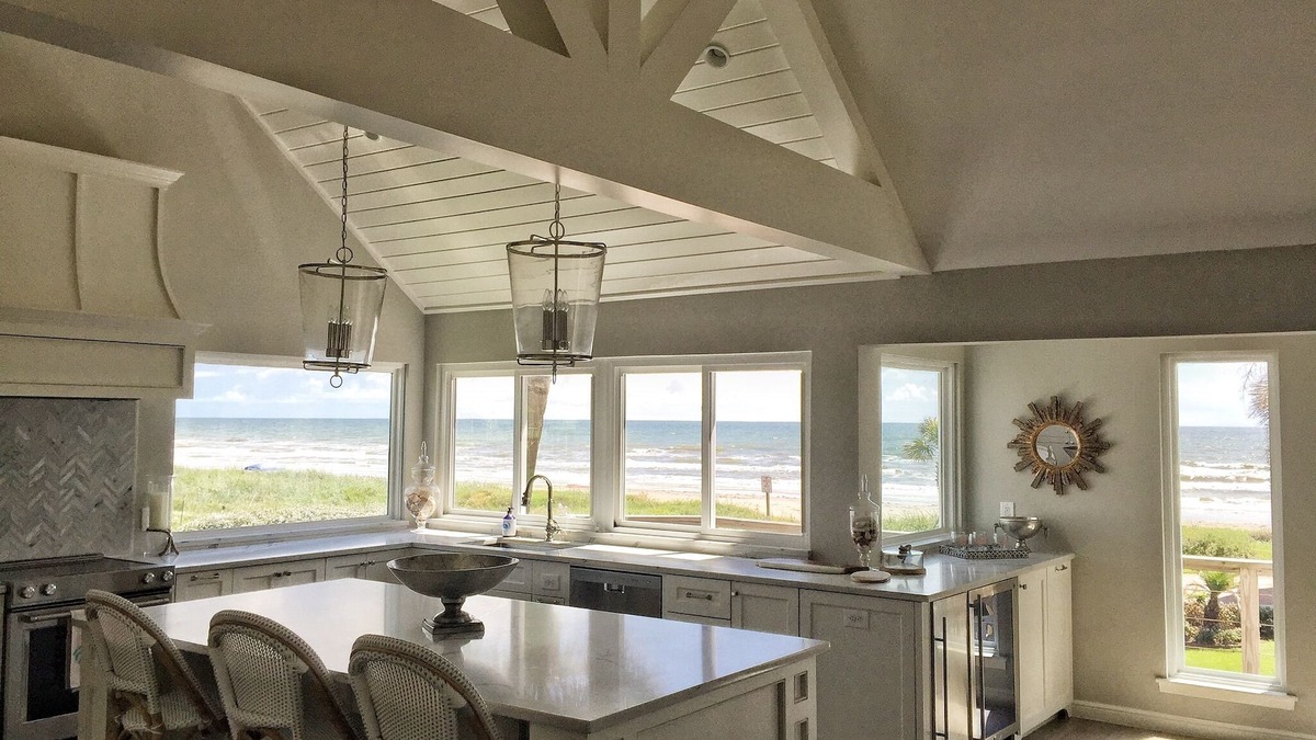 Pirates Beach House | Newly updated gorgeous, spacious beachside home in Pirate's Beach with Elevator