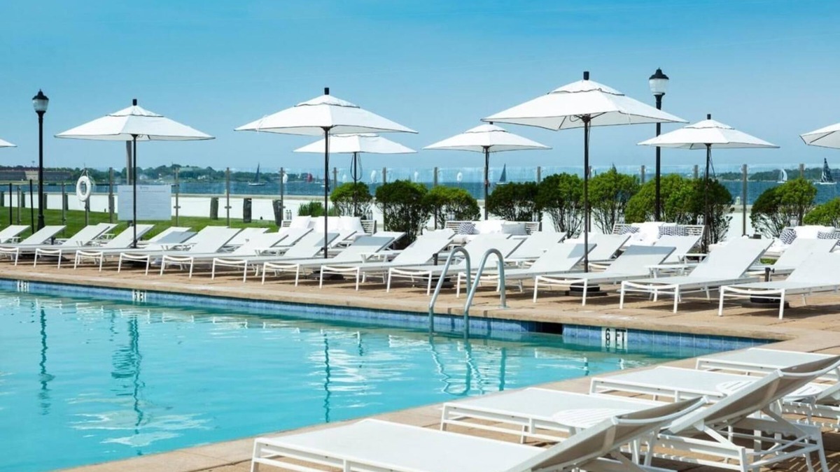 Goat Island Hotel | Newport Harbor Oasis: Exclusive Water Views with Premier Waterfront Dining