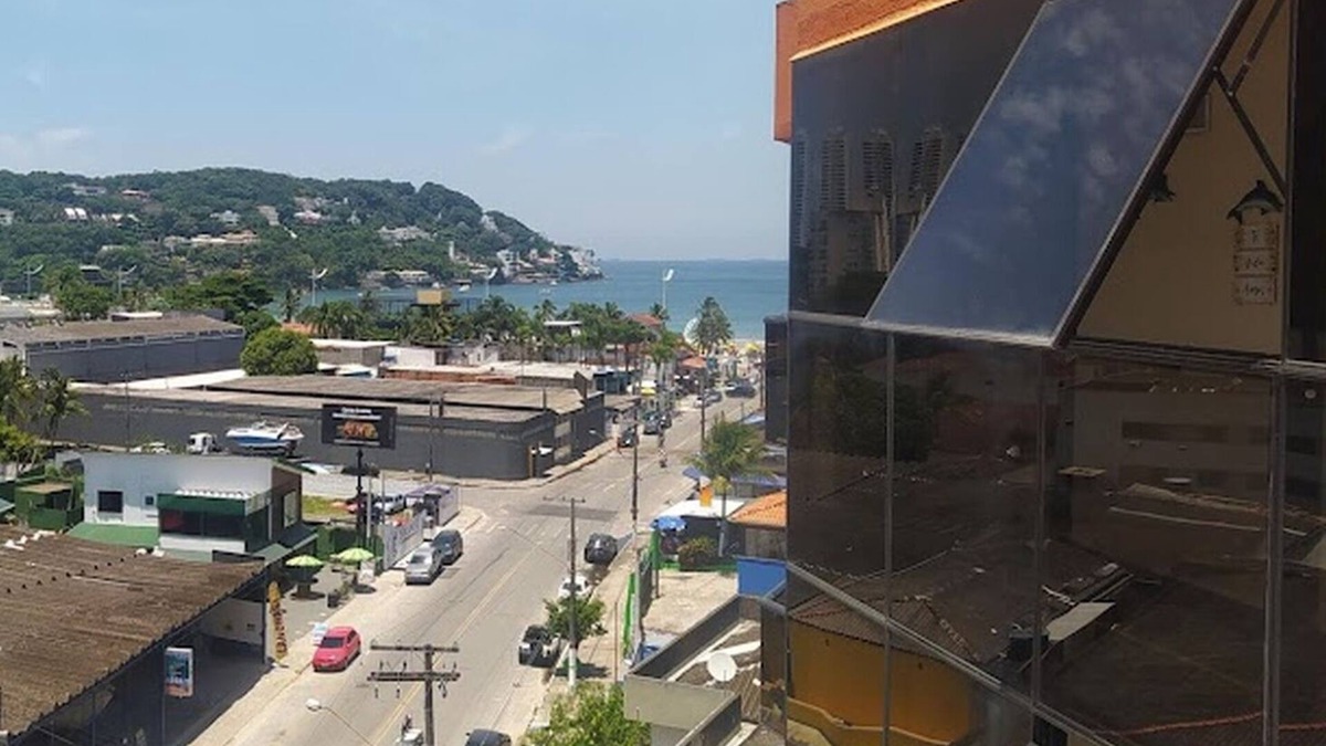 Loteamento Joao Batista Juliao Apartment | Next to the sea with air conditioning and Wi-Fi Enseada Guarujá(Tortuga)shops on the doorstep!Secure