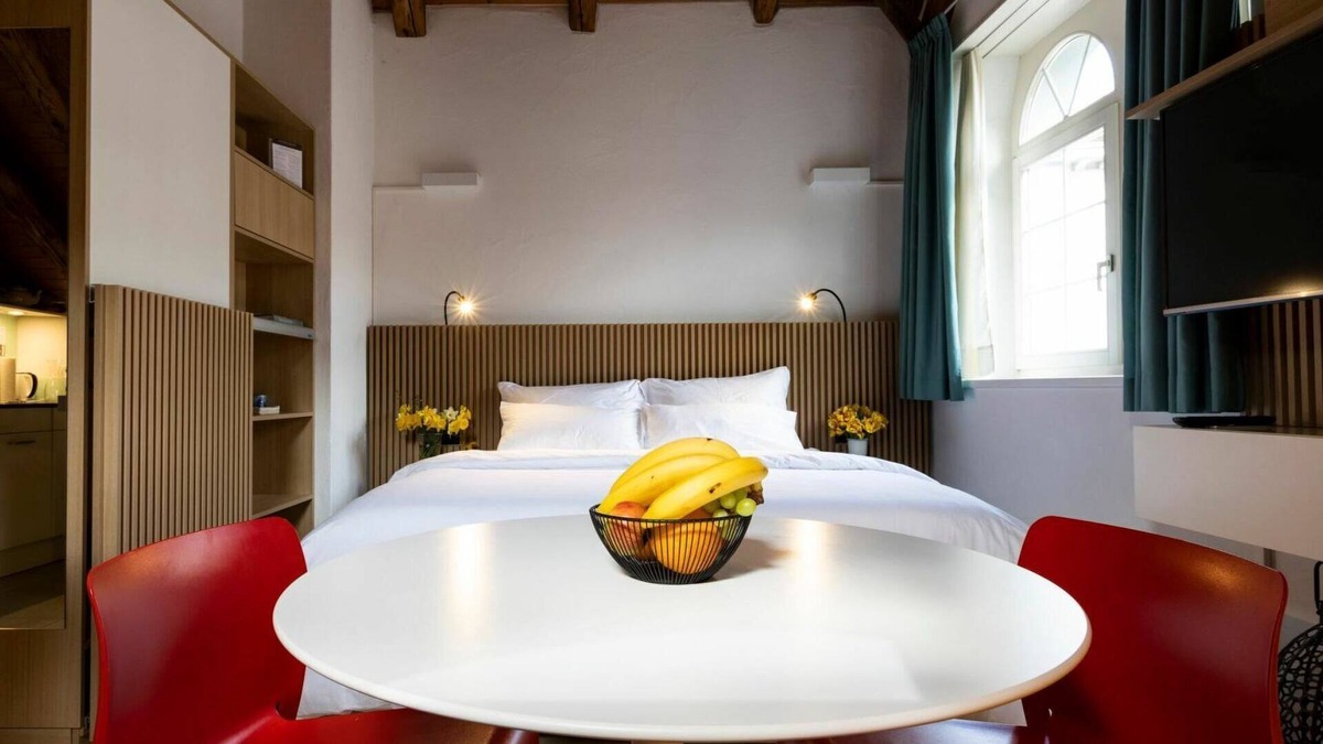 Ennetbaden Apartment | Nice apartment for 2 people with A/C, WIFI, TV and pets allowed