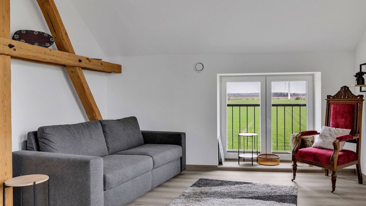 Bramstedtlund Apartment | Nice apartment for 10 people with WIFI, TV, terrace, pets allowed, panoramic view and parking