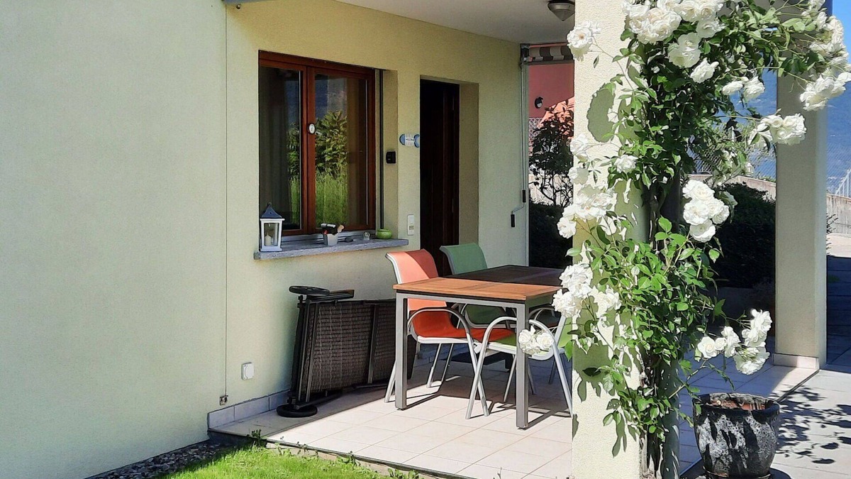 Piazzogna Apartment | Nice apartment for 2 guests with WIFI, TV, patio and panoramic view