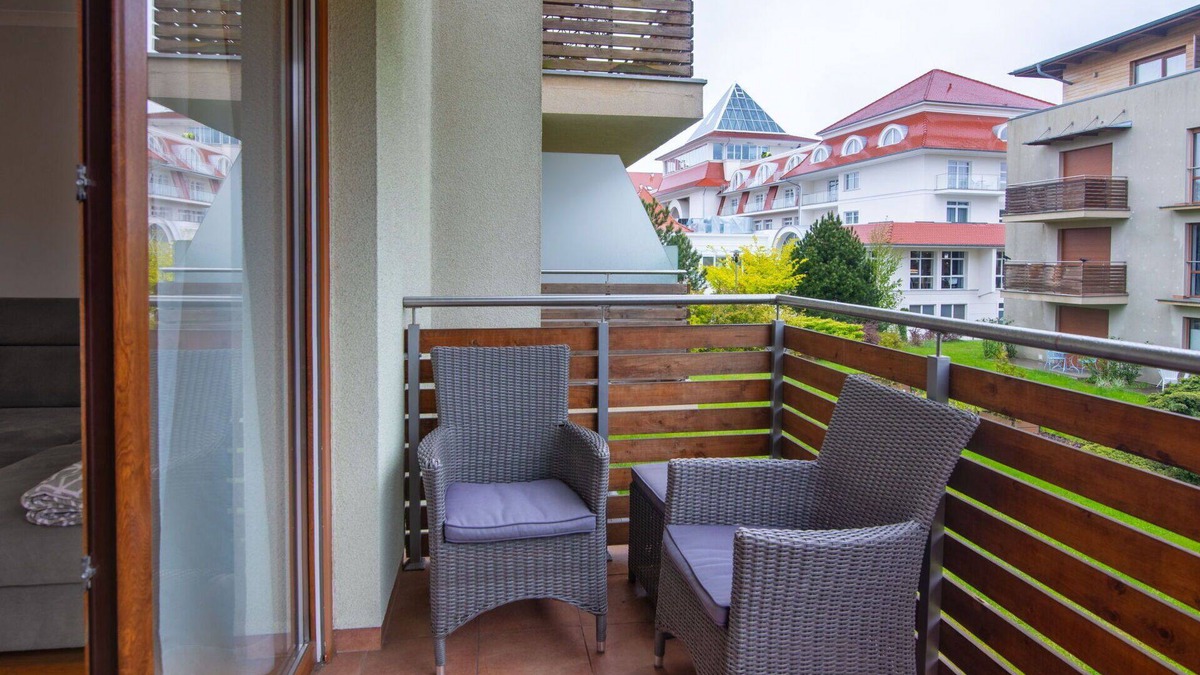 Ustka Apartment | Nice apartment for 3 guests with WIFI, TV, balcony and panoramic view
