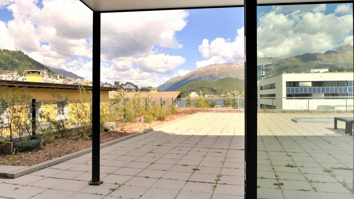Sankt Moritz-Bad Apartment | Nice apartment for 4 guests with WIFI, TV, terrace, pets allowed, panoramic view and parking