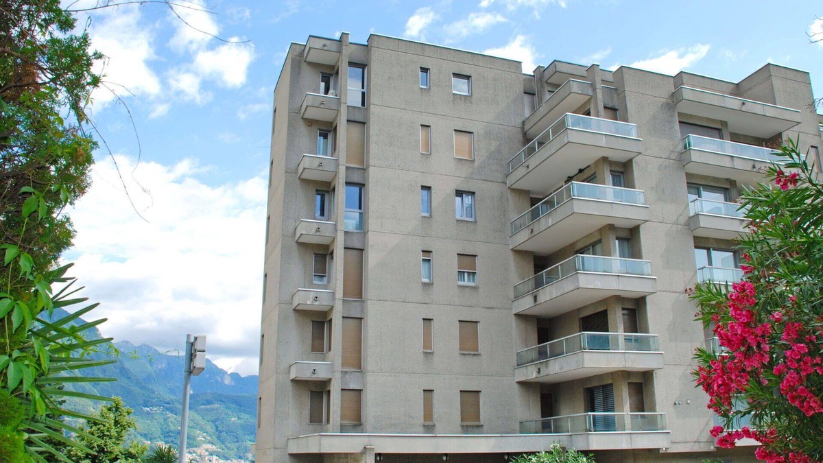 Lugano City-Centre Apartment | Nice apartment for 4 people with WIFI, TV, balcony, pets allowed and panoramic view