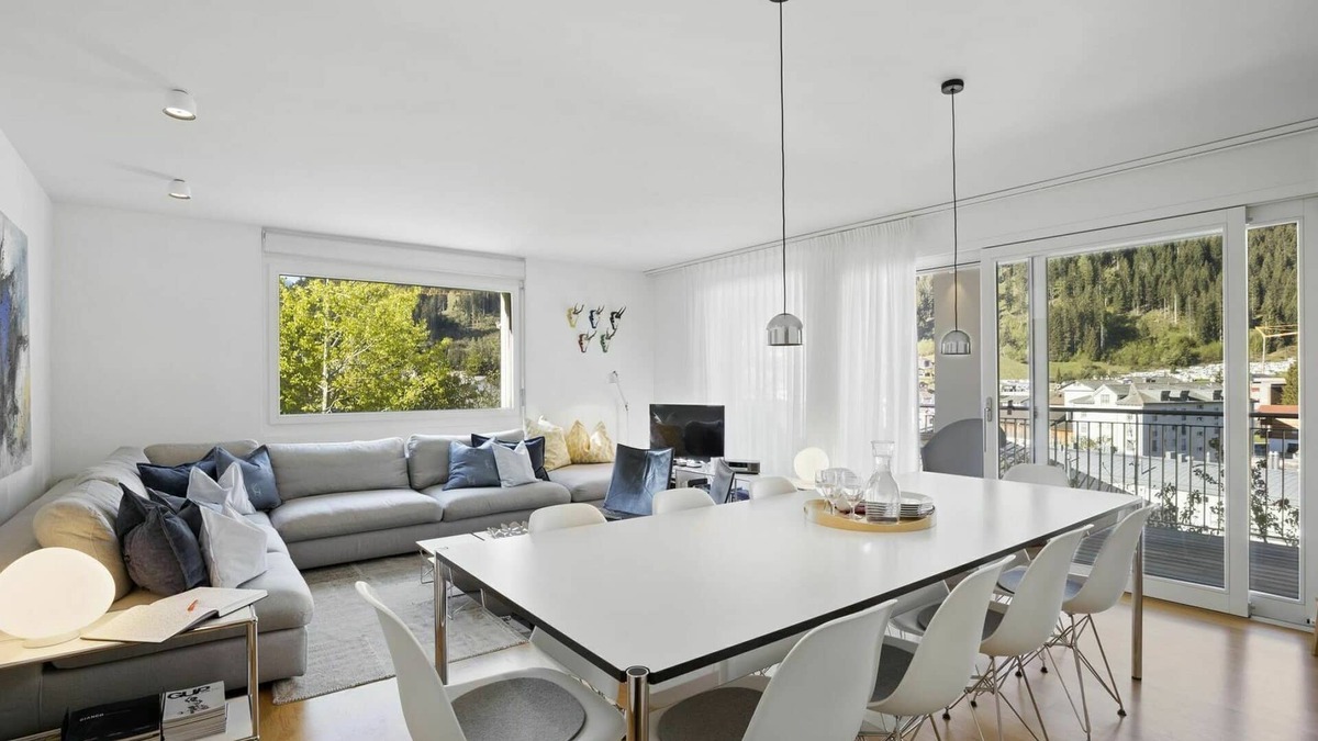 Churwalden Apartment | Nice apartment for 6 people with WIFI, TV and balcony