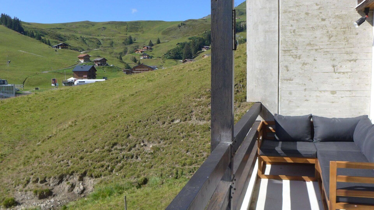 Val d'Illiez Apartment | Nice apartment for 10 guests with WIFI, TV, balcony and panoramic view