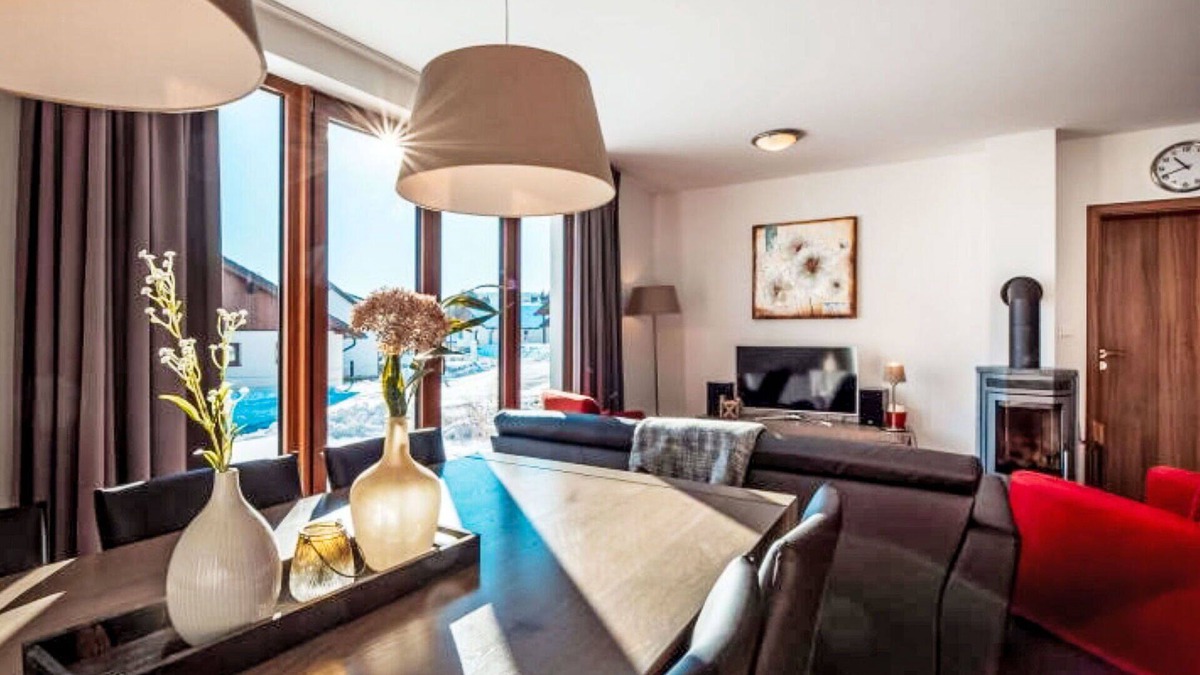 Lipno nad Vltavou House | Nice apartment in villa for 6 people with WIFI, TV, terrace and pets allowed