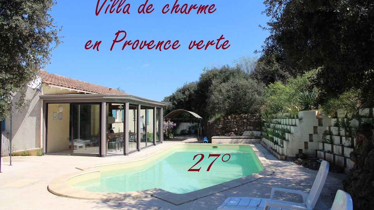 Le Thoronet Villa | Nice country house with swimming pool in historical village of Green Provence