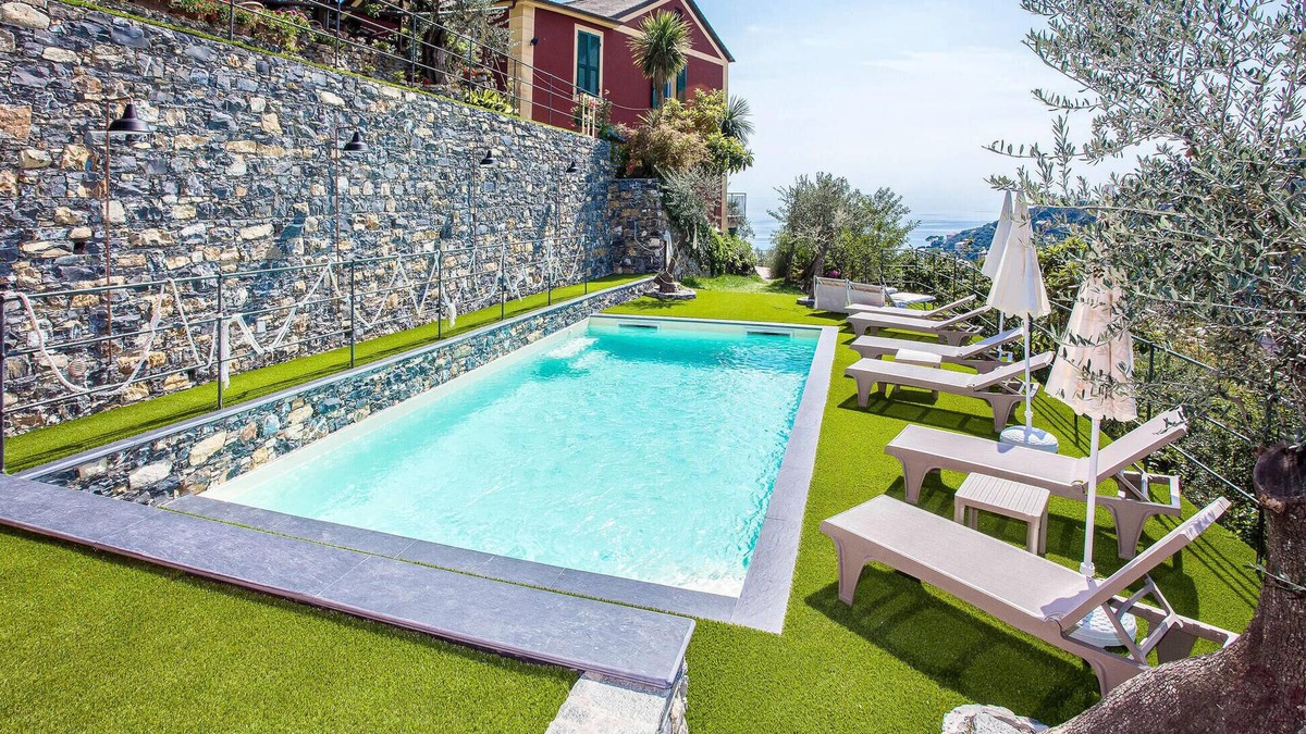 Recco House | Nice home in Recco with house sea view