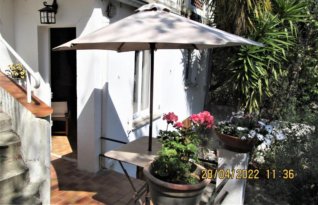 Saint Philippe House | NICE - STUDIO indépendant en VILLA - Mer ville calme jardinet