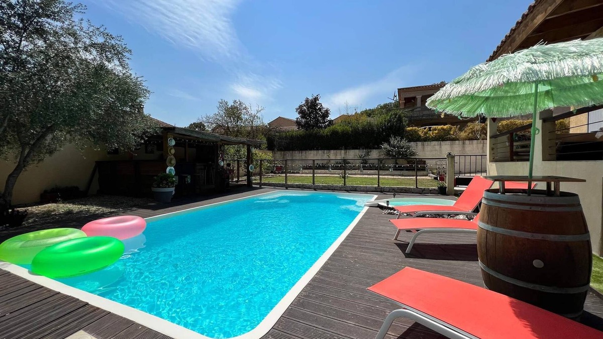 Aigues-Vives Villa | Nice villa, 20 minutes from the beaches and 5 minutes from the A9 motorway