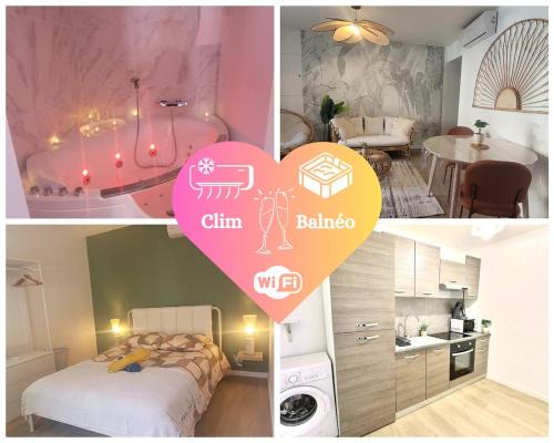 Mery-sur-Oise Apartment | Nid d'amour et bain à remous près d'Auvers sur Oise