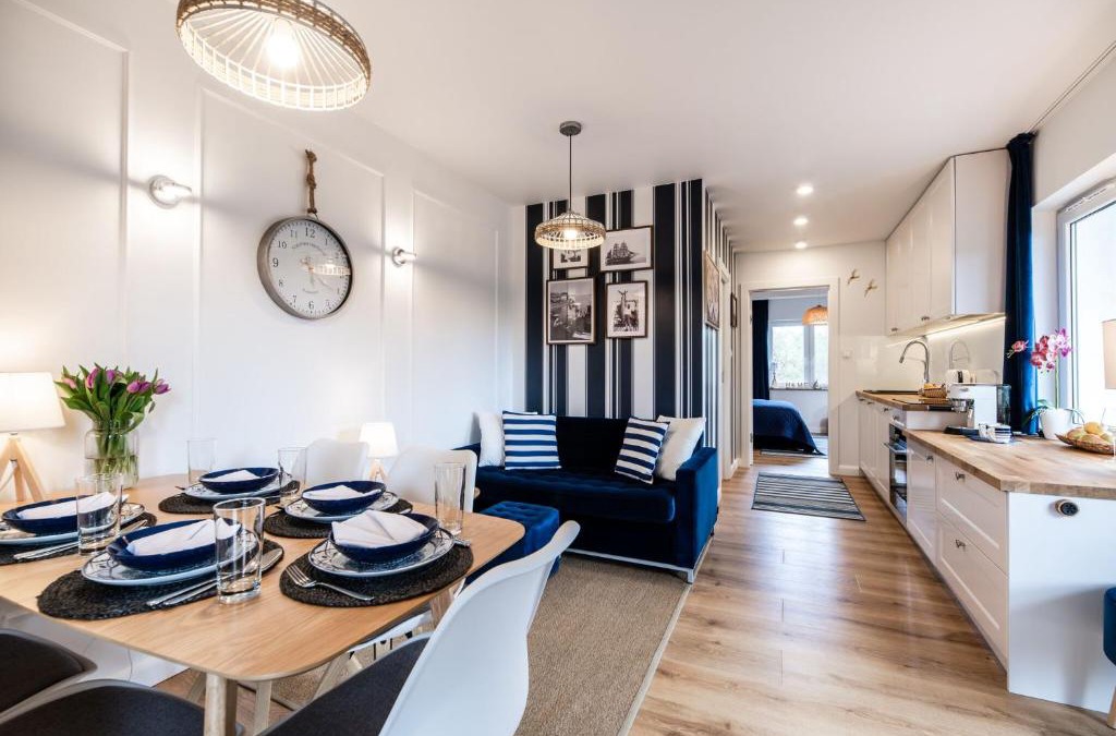 Rowy Apartment | Niebieskie Apartamenty Rowy Apartament z klimatyzacją 100 m do plaży