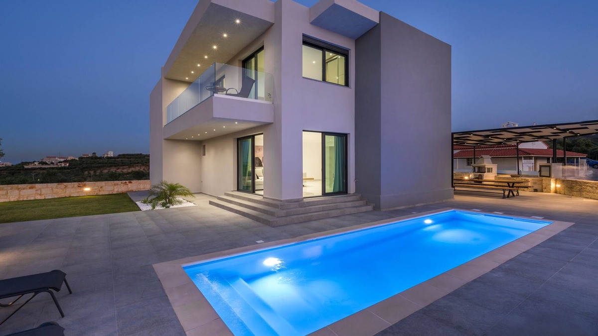 Agia Marina Villa | Nikolioudis Luxury Villa Spirit - 900m From Agia Marina Beach