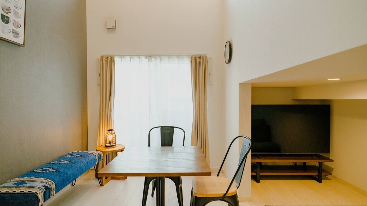 Nishi Ward Apartment | No 205 Close to Kumamoto station with kitchen Queen bed 55inch TV with video app/Kumamoto Kumamoto