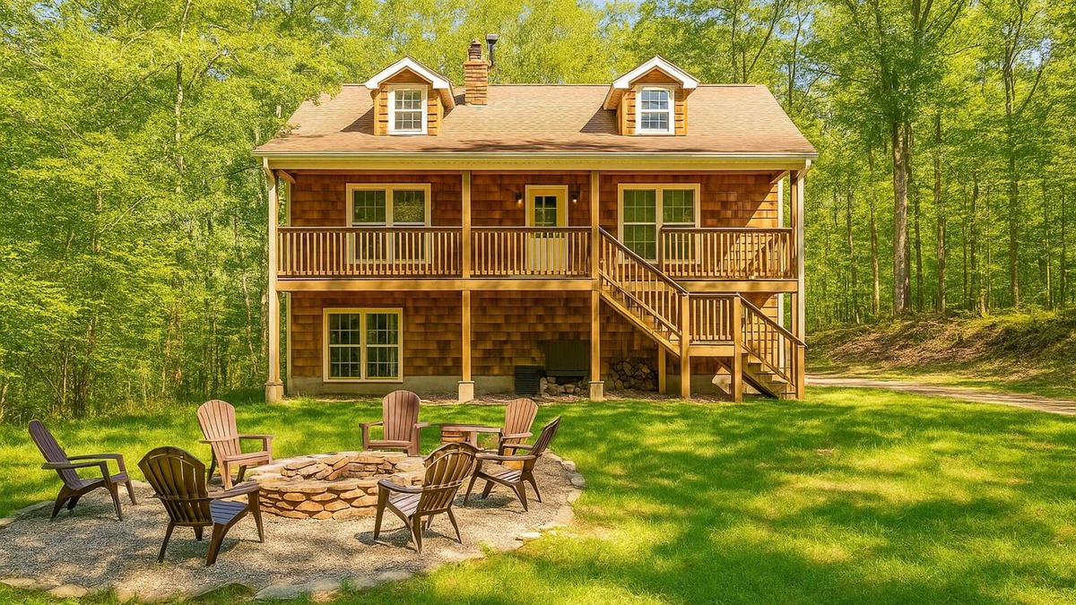 Catskill House | NO CLEANING FEE! Peaceful Cabin on 2.5 Wooded Acres- 3 Bed/2.5 bath