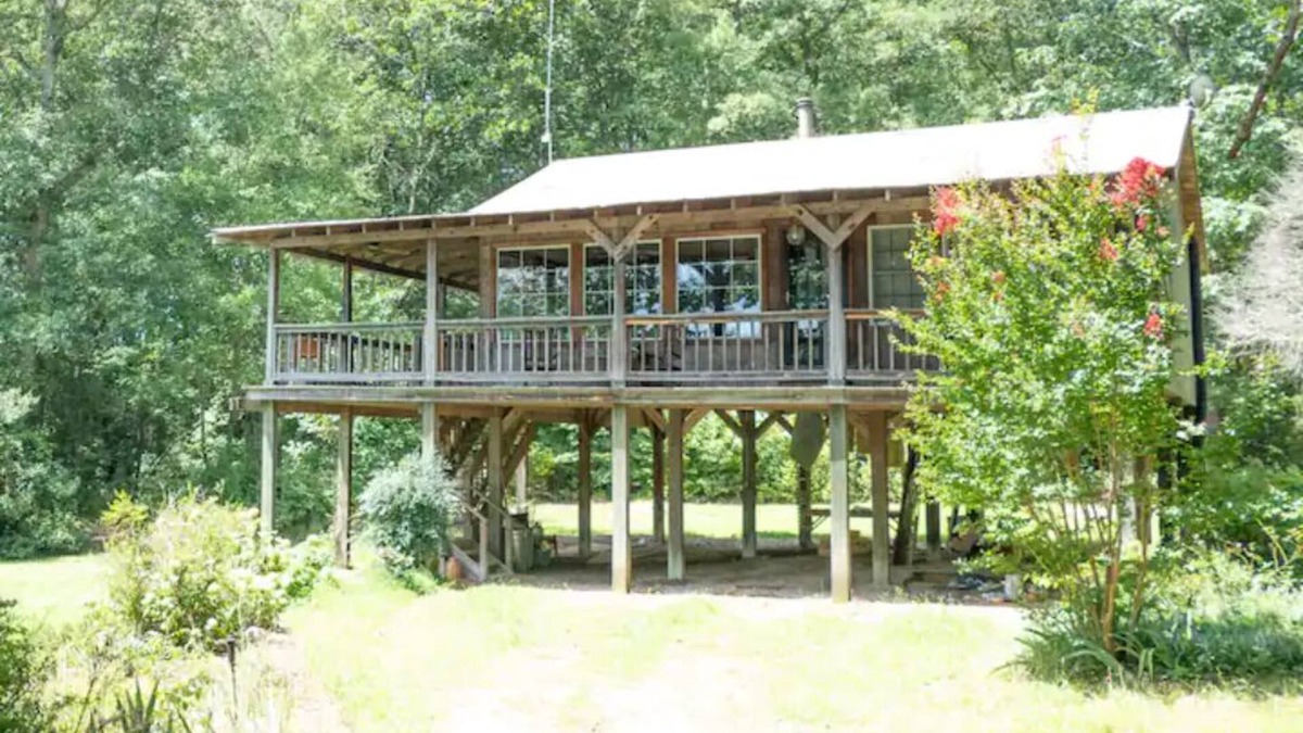 Dewitt Cabin | No Fees 2BR Cabin Tucked Away on Private Lake