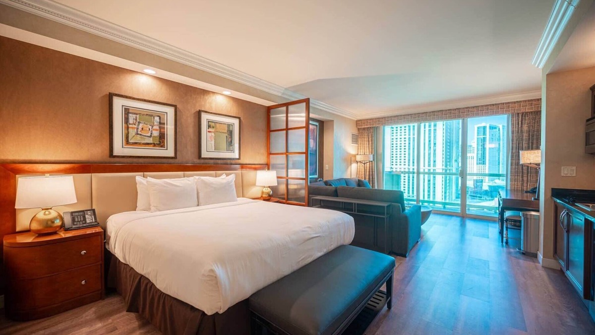 Las Vegas Condo | No Resort Fee Strip View Balcony+ Free Valet+ Pool