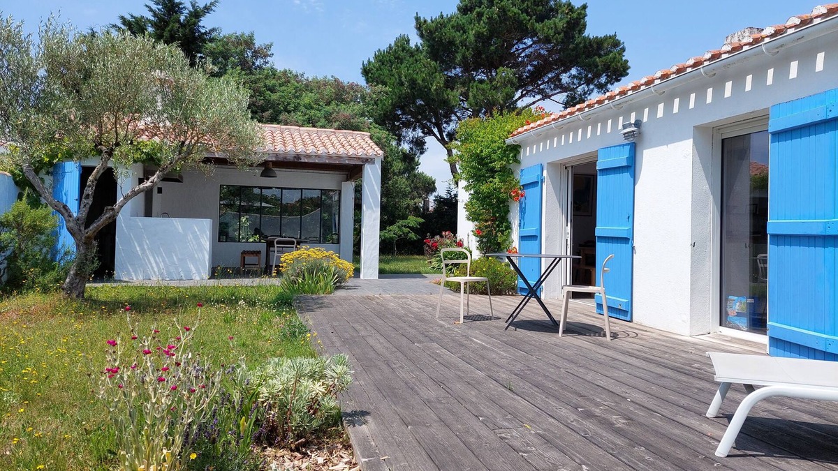 Noirmoutier-en-l'Ile House | Noirmoutier - Le Vieil - Pretty house with terrace and large garden