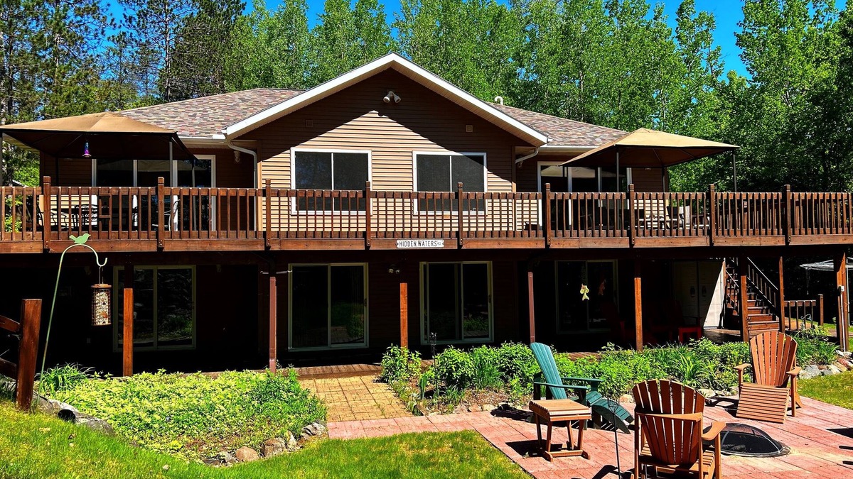 Tomahawk House | Nokomis Chain Home w/wd, firepit, dock, on trails