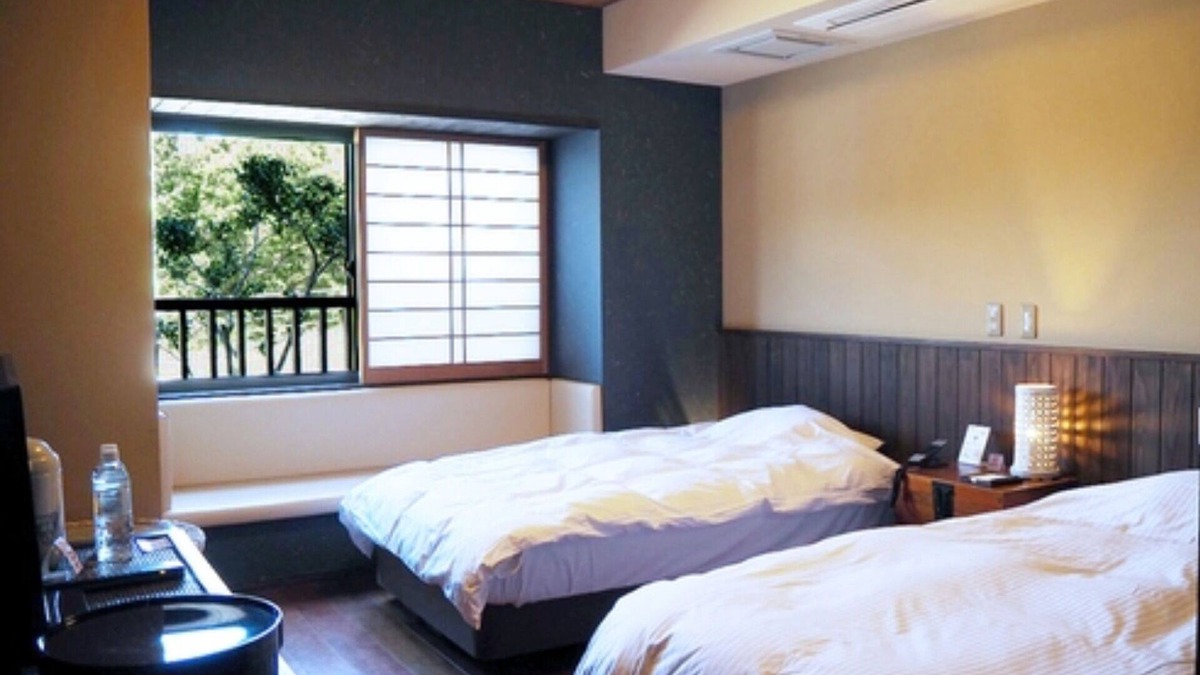 Hata-gun House | Nonsmoking Barrierfree twin room Room only/Shimanto Kōchi