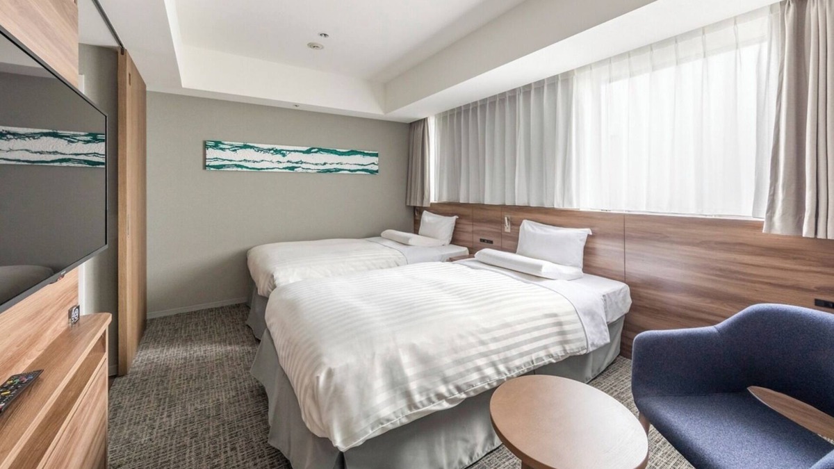 Ariake Hotel | Nonsmoking Deluxe Twin Room Room only /Koto-ku Tokyo