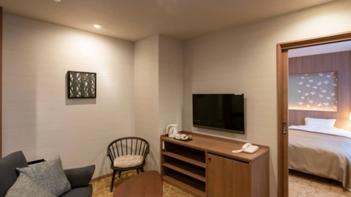 Omachi Hotel | Nonsmoking Deluxe Twin Room | Room without meals/Omachi Nagano