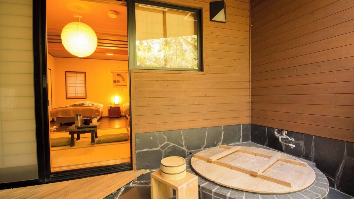 Hata-gun Hotel | Nonsmoking Goemon openair bath special JapaneseWestern room Room only/Shimanto Kōchi