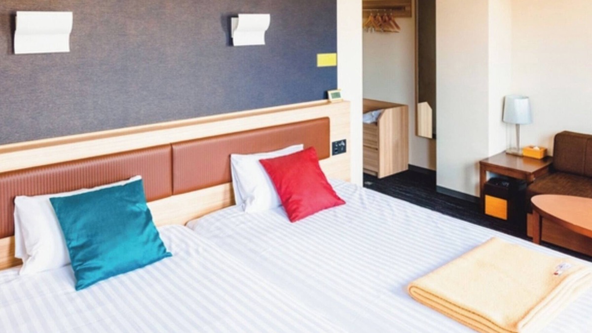 Aira Hotel | Nonsmoking Hollywood Twin For 2 people Small bowl style breakfast buffet included With Mirabl/Aira Kagoshima
