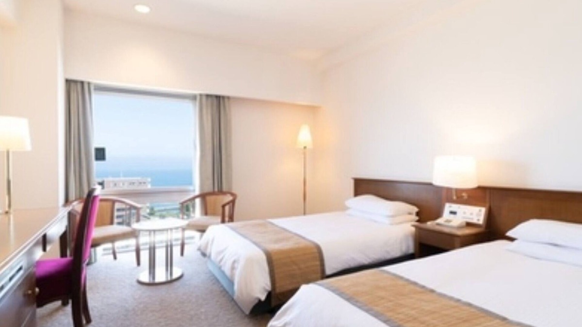 Hitachi Hotel | Nonsmoking Ocean view twin6th floor or higher /Hitachi Ibaraki