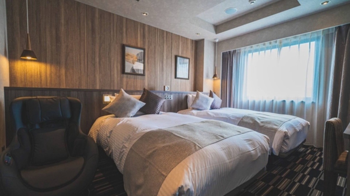 Takasaki House | Nonsmoking Standard twin with SKY SPA Room wit/Takasaki Gunma