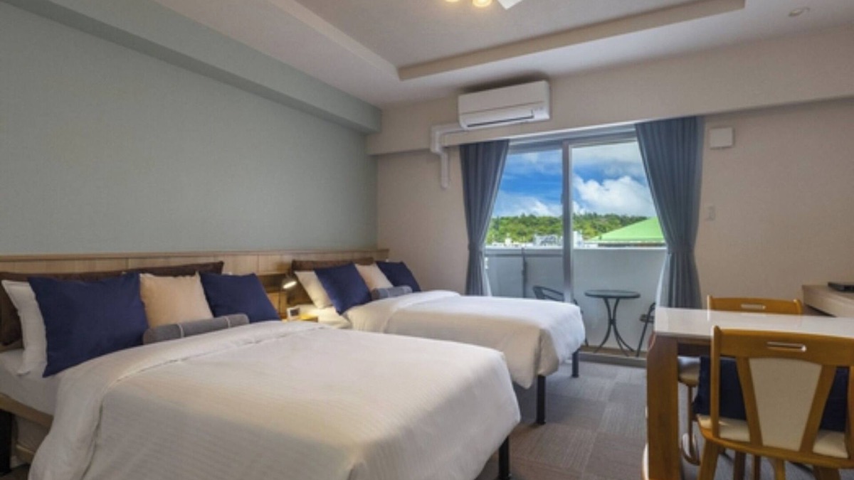 Ginowan Hotel | Nonsmoking Twin 4th to 6th floors with mini k/Ginowan Okinawa