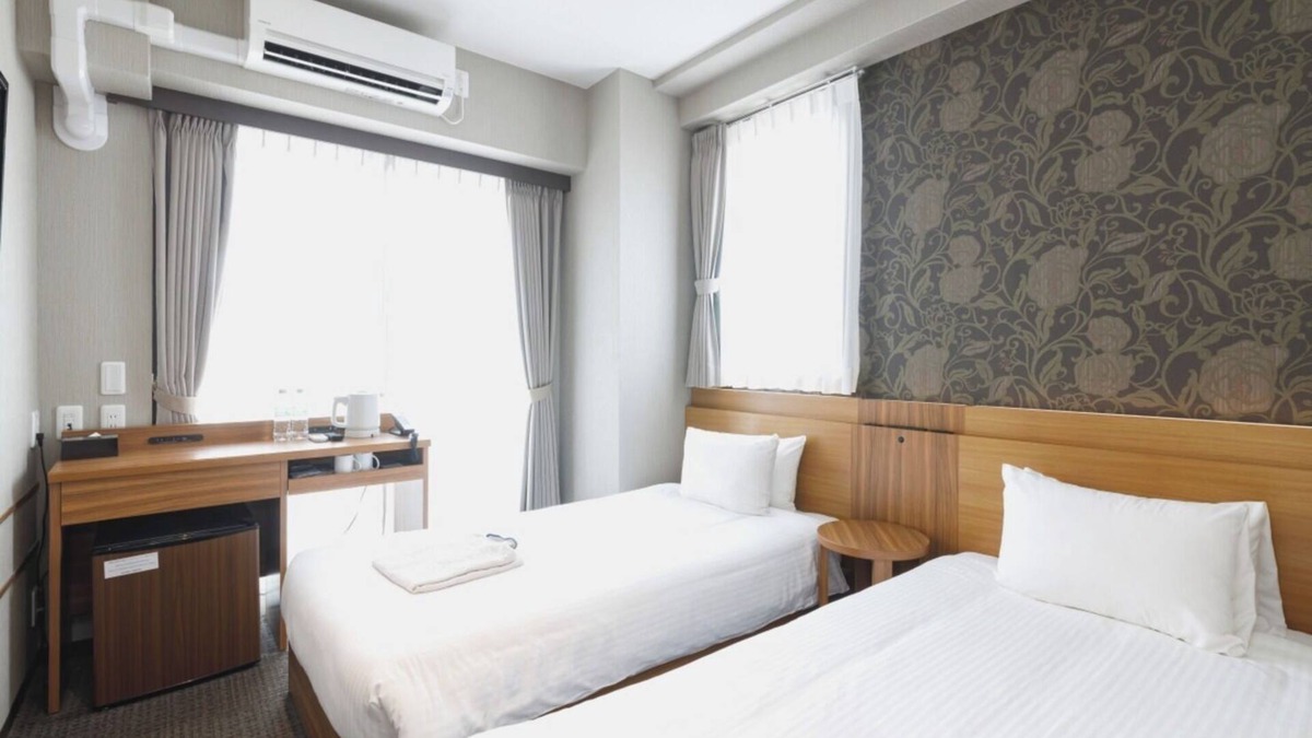 Tsuruhashi Hotel | Nonsmoking Twin room Breakfast included Enj/Osaka Ōsaka