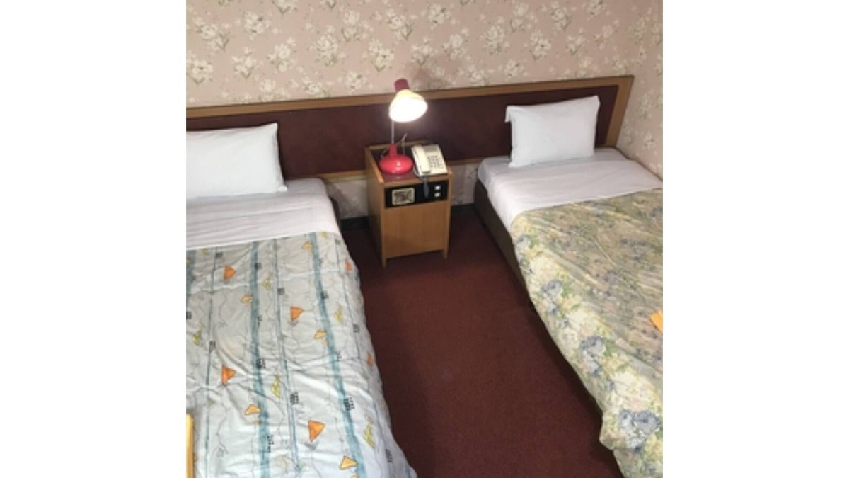 Kitakyushu Hotel | Nonsmoking Twin room without meals Parking lo/Kitakyushu Fukuoka