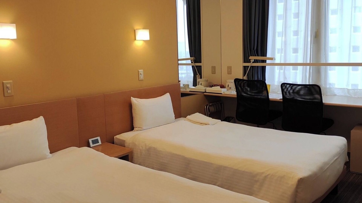 Tagajo Hotel | Nonsmoking twin room room only Smile Value Stay/Tagajo Miyagi