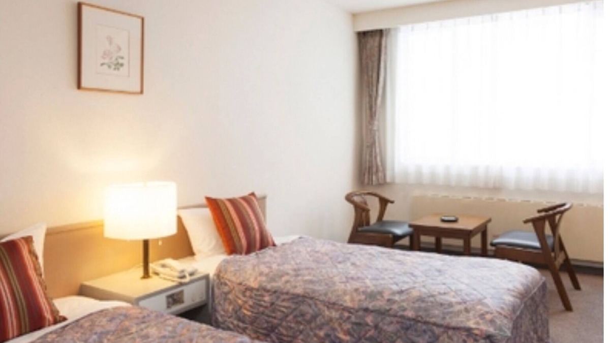 Kamikawa Hotel | Nonsmoking Westernstyle twin room Room only /Kamikawa-gun Hokkaidō
