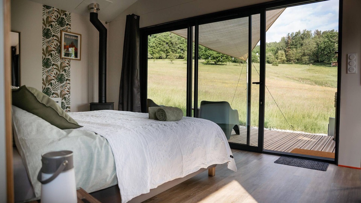 Mesnil Sous Les Cotes Cabin | Nordic Lodge Vosges - Helsinki - Nordic bath - breakfast