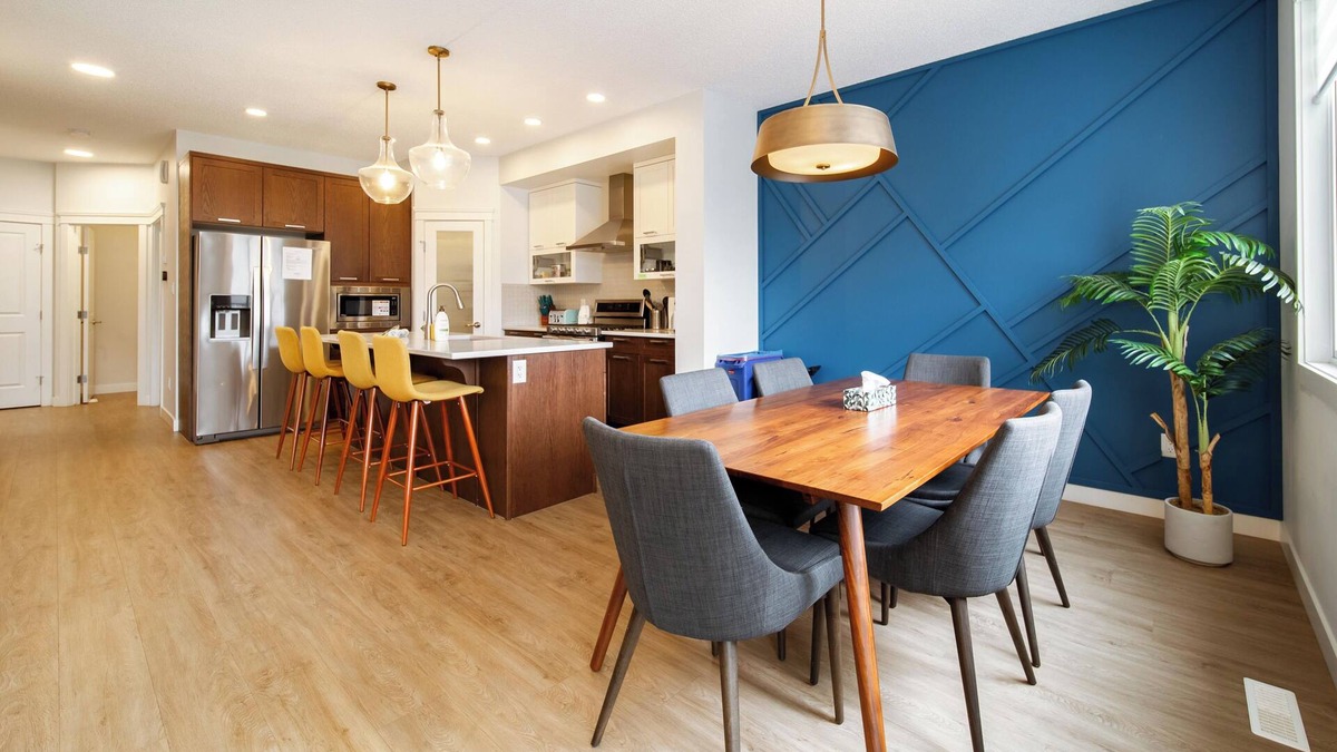 West Edmonton House | Nordic Oasis near WEM | Hot Tub, 2 Lounges, King Ensuite Sleeps 10