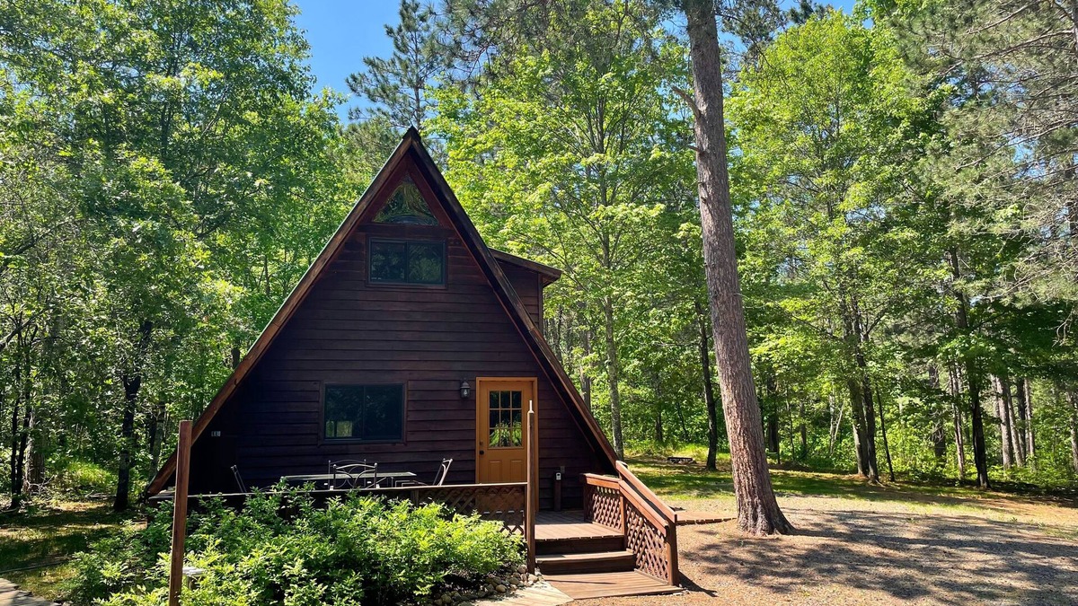 Solon Springs Cabin | Norpine Aframe Cabin - Cabin in the woods