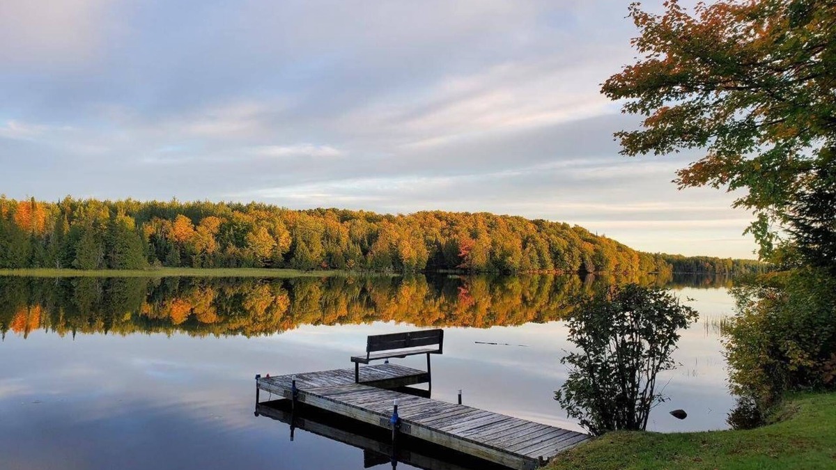 Park Falls House | North Fork Flambeau River near Park Falls, 3BR, 1BA country home, on ATV route.