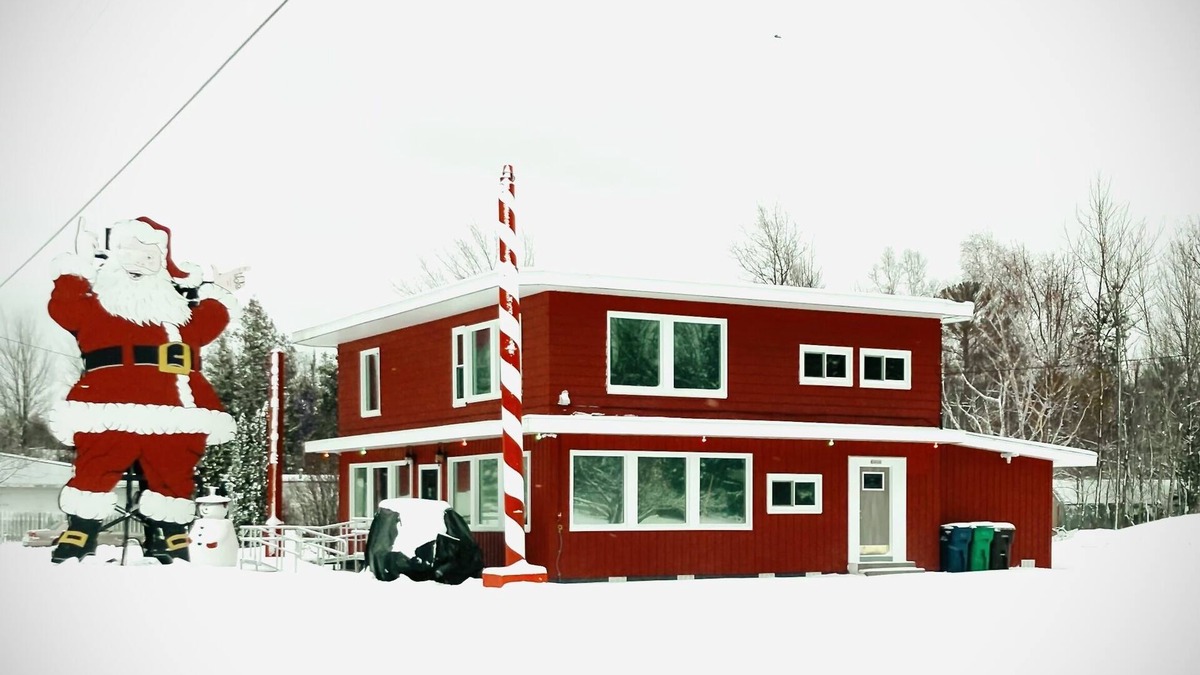 Christmas House | North Pole Christmas, Michigan Spectacular Lake Superior, Grand Island View!