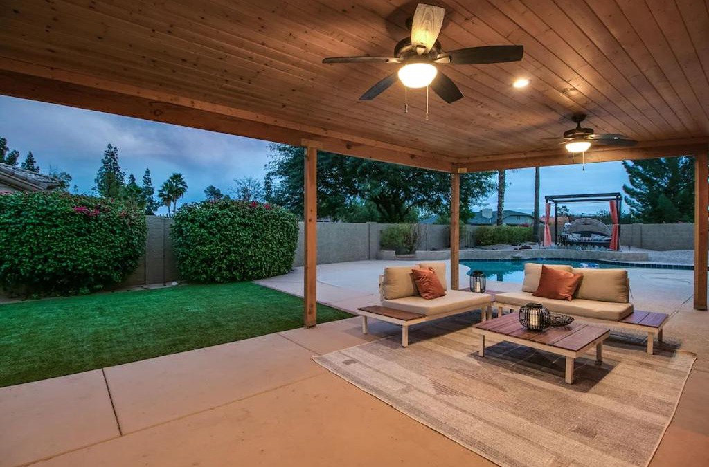Paradise Valley Village House | North Scottsdale 4 Bdrm Vacation Sanctuary with Pebble Tech Pool